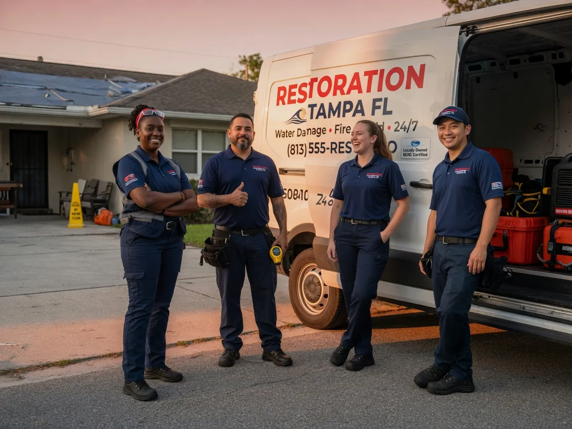 Water Damage Restoration company in Rochester Mills, PA